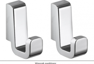 Gedy  Samoa Wieszak punktowy  chrom A827CH
