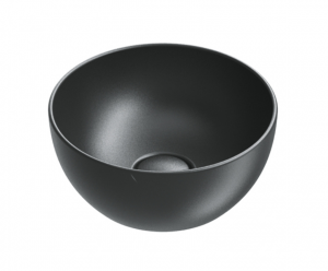 Catalano Sfera umywalka nablatowa okrągła 32 cm czarny mat 0523320022