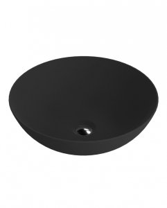 Lavita Umywalka nablatowa Rosa Black 40cm 5900378334279