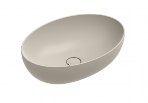 Catalano SFERA umywalka nablatowa 60x42 h=16 cm piaskowy mat 0522600029