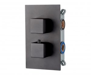 AQG Bateria termostatyczna 2-drożna Qu Therm Czarny 03QUT351NG