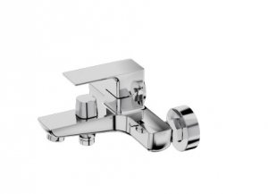 Lavita Bateria wannowo - prysznicowa Aquila Chrome 5900378342847