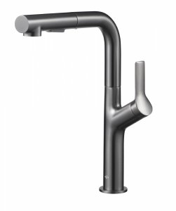 Kfa DUERO DESIGN GUN METAL GREY bateria kuchenna z wyciąganą wylewką 662322061