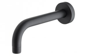 Giulini G Futuro wylewka ścienna czarna 25cm  3222/25/CZAR