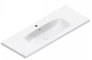 Catalano Alvea umywalka 120x46 cm prostokątna biała 0621211001