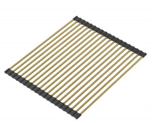 Quadron Qmata złota PVD 430 x 320 mm, 19 patyczków R4332PVDG