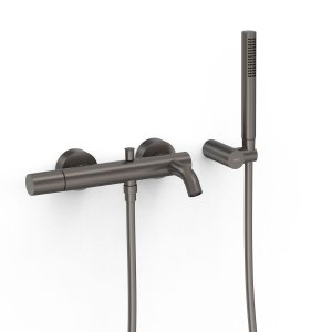 Tres STUDY Bateria jednouchwytowa ścienna wannowa i prysznicowa 26117001GR