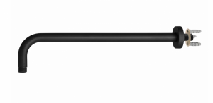 VEDO ROUND ARMSTRONG Ramię do deszczownicy 40 cm z dyskiem stabilizującym VSN0204AS/CZ czarny mat