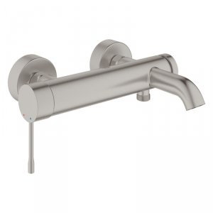 Grohe Essence Bateria wannowa natynkowa stal nierdzewna 25250DC1