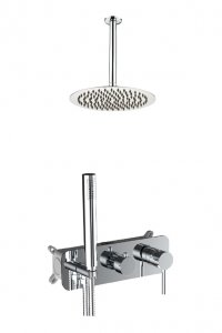 AQG Zestaw prysznicowy podtynkowy poziomy Stick ER244 Chrom 19STIER24402