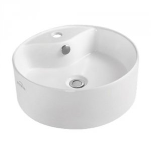 Invena Rondi umywalka nablatowa biała CE-20-001 