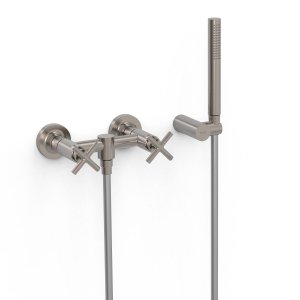 Tres MONTBLANC Bateria dwuuchwytowa ścienna prysznicowa 28316301AC