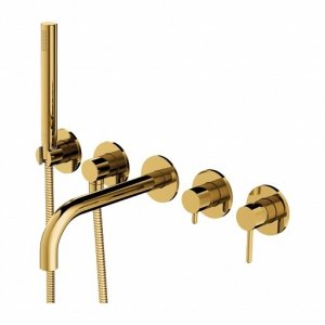 Omnires Y bateria wannowa 5-otworowa podtynkowa Y1237/1GL 24H