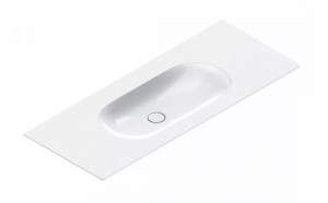 Catalano Sfera umywalka ścienna 125x50cm z kompletem mocowań biały połysk 1125HZ00/0521260001