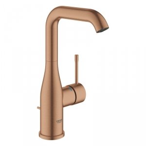 Grohe Essence Bateria umywalkowa z korkiem brushed warm sunset 24174DL1