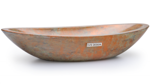  S.V.I.S.Design UMYWALKA 60 CM ORION BASIC - SMOKED METAL, ZIELONY I MIEDZIANY, LAKIER PÓŁMATOWY