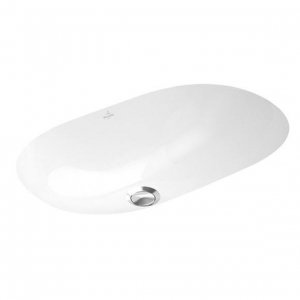 Villeroy & Boch O.Novo Umywalka podblatowa 60x35 cm z przelewem biała Weiss Alpin 41626001   VB089113