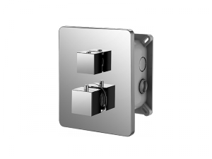 VEDO  Bateria termostatyczna podtynkowa 2 wyjścia QUADRO /6771-2/CH
