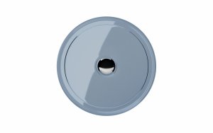 Besco Enya Ocean Breeze umywalka nablatowa + maskownica biała UME36OBW