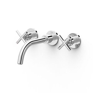 Tres MONTBLANC Bateria dwuuchwytowa podtynkowa umywalkowa 28330002