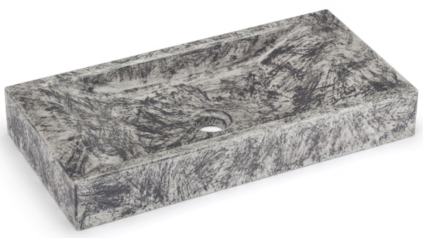 S.V.I.S. Design UMYWALKA 60 CM SIRIUS BASIC - STONE, SZARY, LAKIER MATOWY