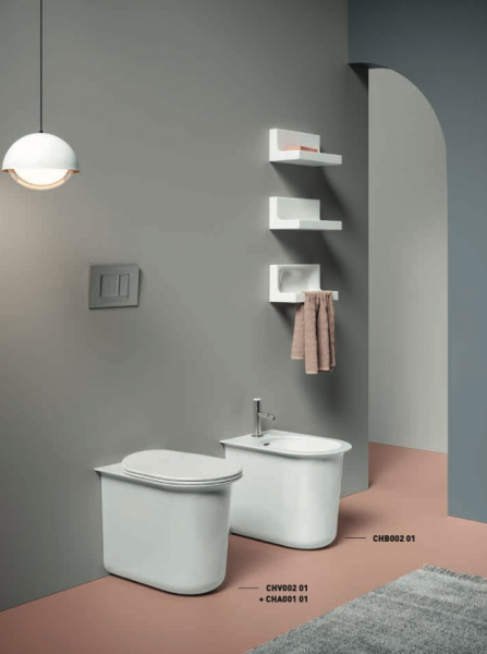 Artceram CHV00101;00 CHIC miska WC podwieszana / BIANCO jednolity