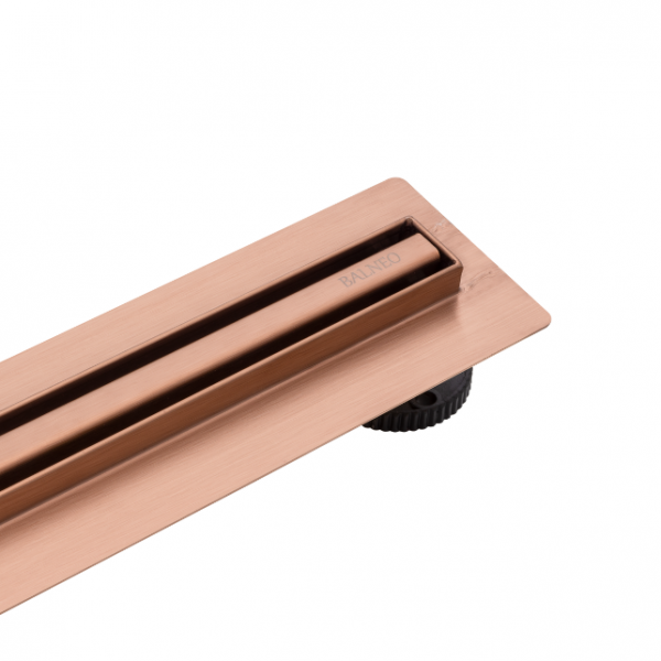 Balneo Slim &amp; Low ProLine Copper Odpływ liniowy wąski 60 cm miedź szczotkowana A0401090201-1 WYSYŁKA