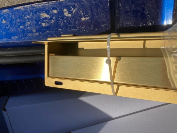 VCX odpływ liniowy 60cm złoto szczotkowane LCG600