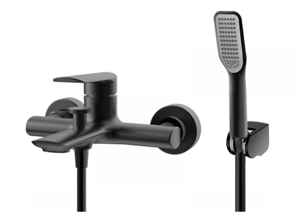 Vedo Vedo Aletta Nero bateria wannowa z zestawem natryskowym VBA5006/S/CZ