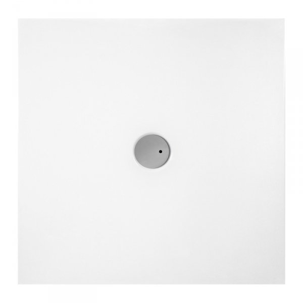 Ronal Planor Brodzik kwadratowy 80x80 cm biały mat W34Q08004