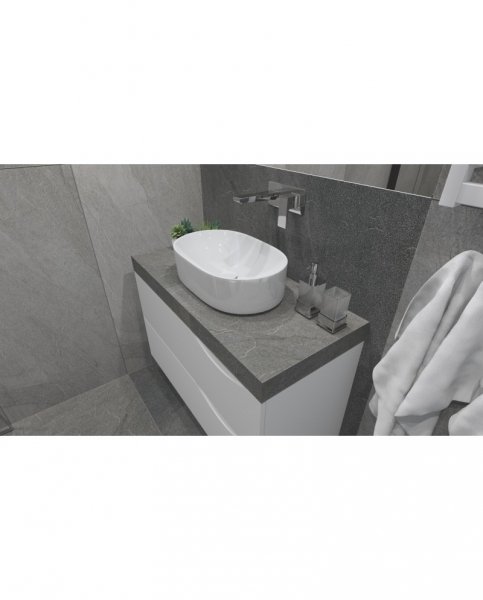 Lavita Umywalka nablatowa Alto 52,5x32,5cm 5900378310181