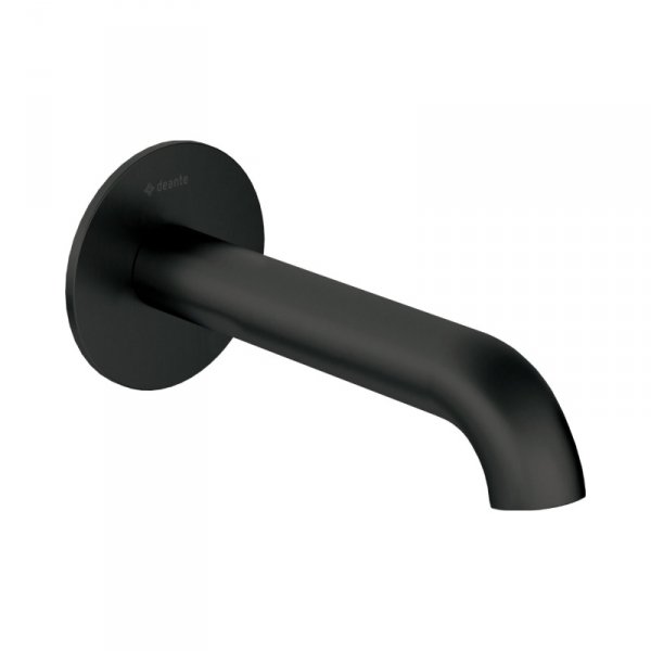 Deante Silia Wylewka umywalkowo-wannowa 14,7 cm czarny mat NQSN80K