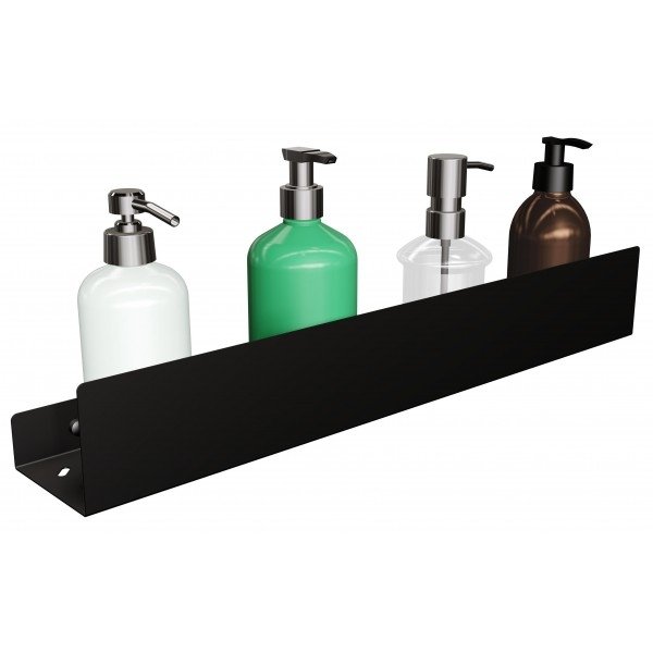 Andex Półka koszyk pod prysznic 60 cm stal nierdzewna 345/60NG czarny