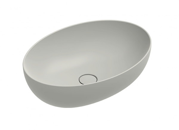 Catalano SFERA umywalka nablatowa 60x42 h=16 cm szary mat 0522600023