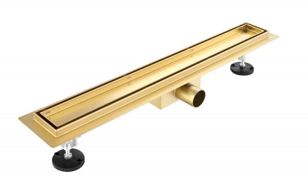 VCX odpływ liniowy 90cm złoto szczotkowane LCG900