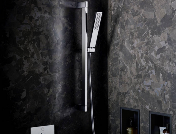 Hansgrohe Pulsify E Zestaw prysznicowy 100 1jet EcoSmart+ z drążkiem 65 cm chrom 24371000