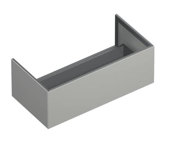 Catalano HORIZON 100 szafka podumywalkowa, podblatowa wykończenie szary mat 5M10050CS