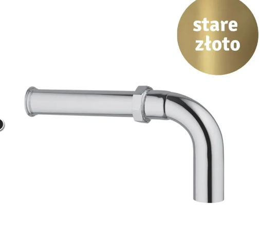 Vicario przedłużka do przelewu wannowego 60 cm bronzo 821/600/BR