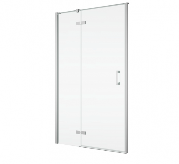 Ronal Sanswiss drzwi jednoczęściowe ze ścianką stałą w linii 90x200 cm, szkło satyna, profile chrom PU13PD0901049