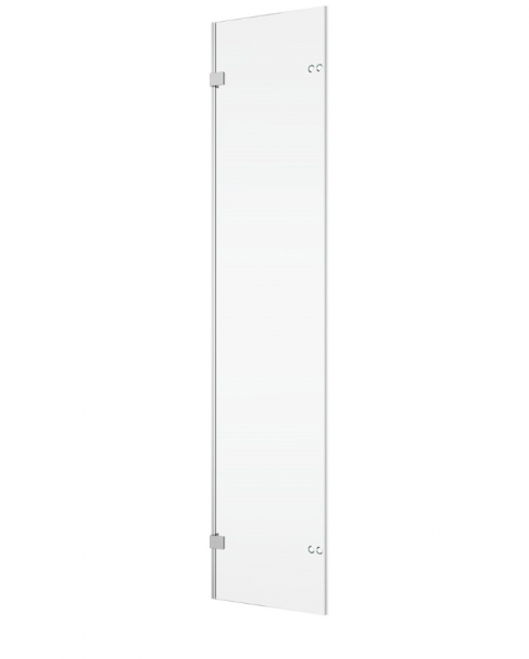 Ronal Sanswiss ścianka boczna do kabiny pięciokątnej 100,1-160x0-200 cm, szkło Durlux 200, profile chrom PUT51SM21022