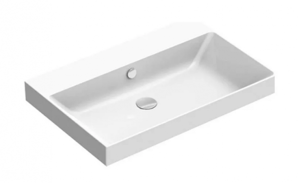 Catalano ZERO 75x50 umywalka b/o z kompletem mocowań biały połysk 175ZP00/0120750001