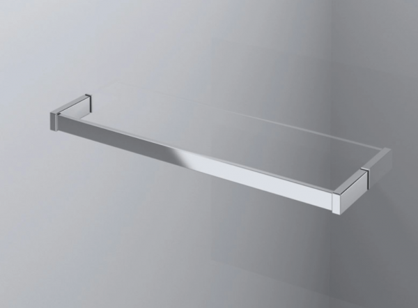 Ronal Sanswiss drzwi jednoczęściowe ze ścianką stałą w linii 90-160x0-200 cm, szkło Durlux 200, profile chrom PU13DSM21022