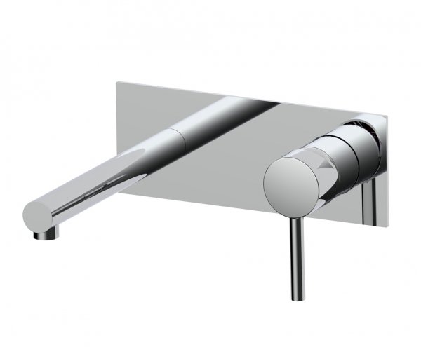 AQG Bateria umywalkowa podtynkowa Stick One z wylewką RD, Chrom  01STR170CR