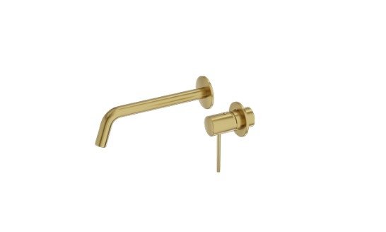 Lavita Bateria umywalkowa podtynkowa Orion Brushed Gold 5900378341475
