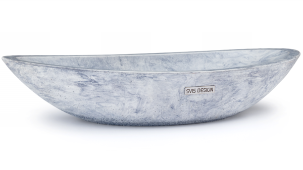   S.V.I.S.Design  UMYWALKA 60 CM ORION BASIC - FUZZY, NIEBIESKO-SZARY, LAKIER MATOWY