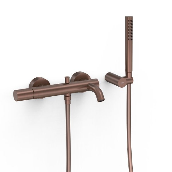 Tres STUDY Bateria jednouchwytowa ścienna wannowa i prysznicowa 26117001VO