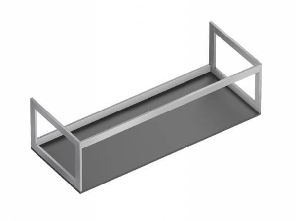 Catalano HORIZON 125 konsola podumywalkowa, podblatowa wykończenie inox 5S1255000