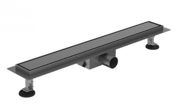 Lavita Odpływ liniowy Plate Steel Gunmetal 600 5900378370109
