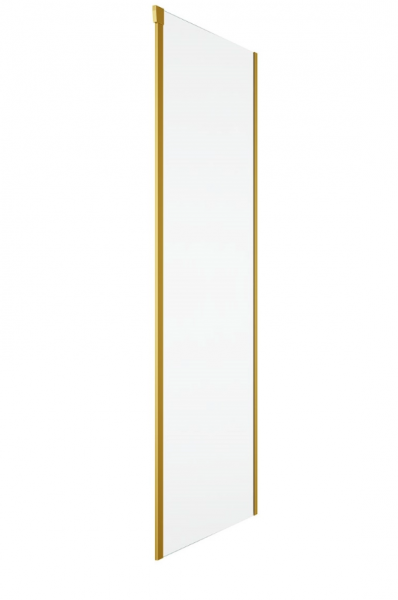 Ronal Sanswiss ścianka boczna 120x200 cm, szkło przezroczyste, profile GOLD LINE złoty CAST1201207