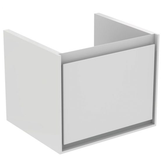 Ideal Standard Connect Air Szafka pod umywalkę Cube 48 cm biały połysk/mat E0844B2
